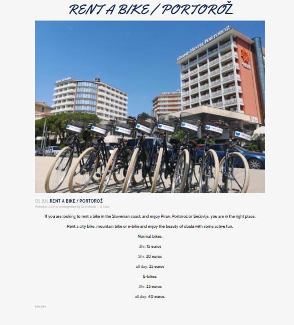 Apartment Rose Порторож Экстерьер фото